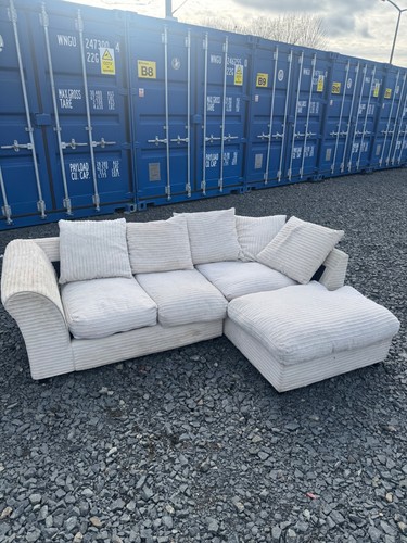 Beige seater corner - beige, sofa