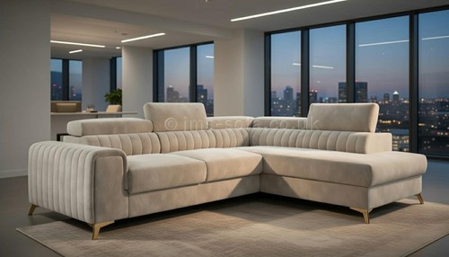 Corner sofa bed liam fabric - corner,