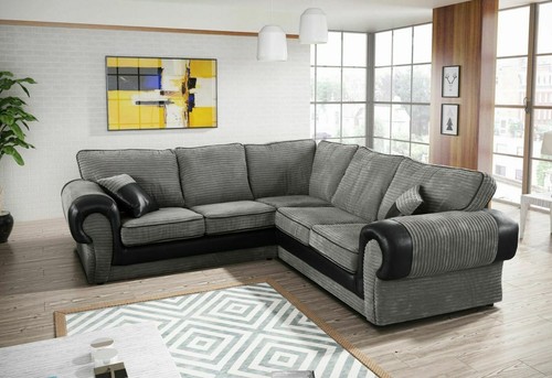 Kingsize corner sofa fabric - sofa,