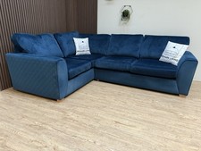 Blue velvet DFS Orka corner