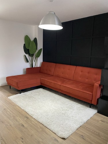 Shape corner sofa - corner, burnt